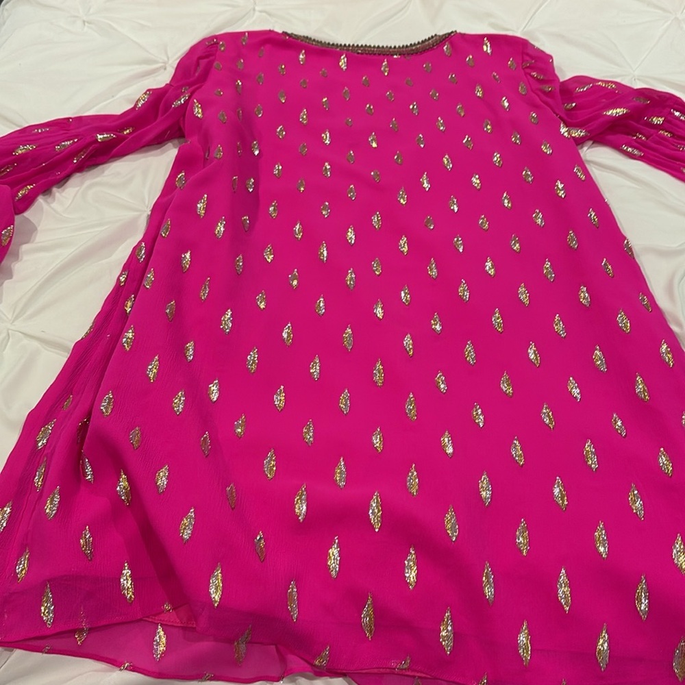 NWOT Lilly Pulitzer Amory silk dress size 16 - Picture 6 of 6